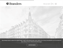 Tablet Screenshot of branders.ch
